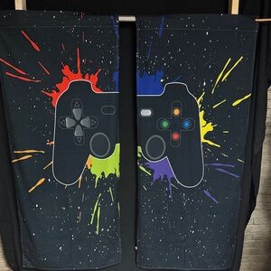 Colorful Gaming Console Curtains